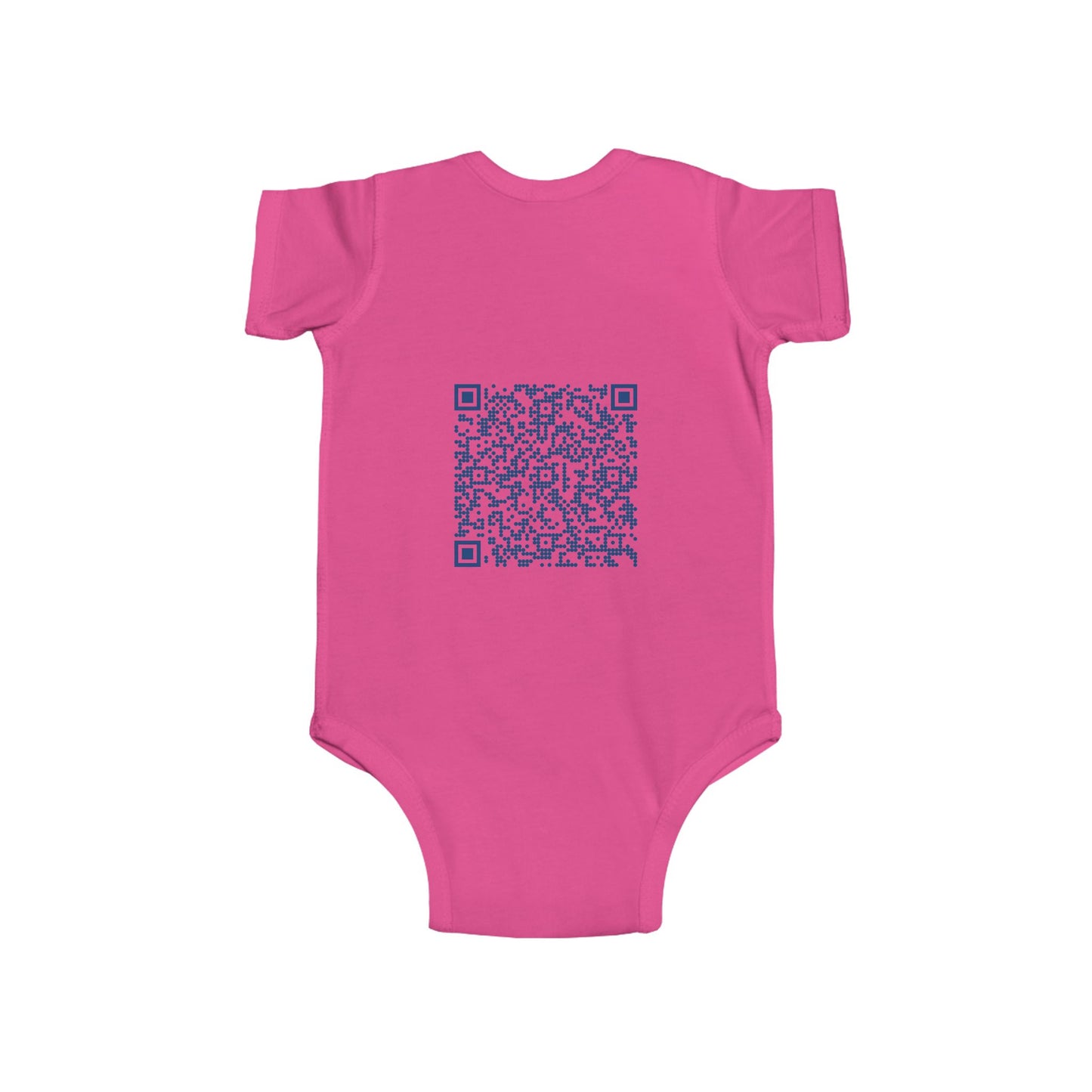Cute QR Code Infant Bodysuit, Baby Shower Gift, Newborn Essentials, Cute Infant Outfit, Unique Baby Clothing