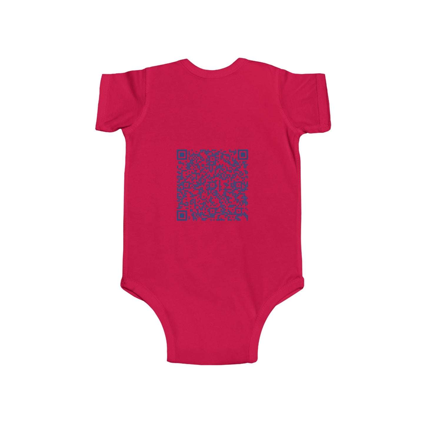 Cute QR Code Infant Bodysuit, Baby Shower Gift, Newborn Essentials, Cute Infant Outfit, Unique Baby Clothing