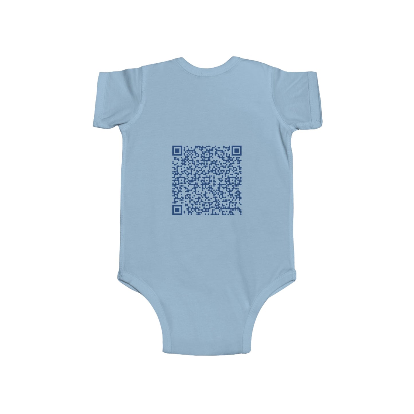 Cute QR Code Infant Bodysuit, Baby Shower Gift, Newborn Essentials, Cute Infant Outfit, Unique Baby Clothing