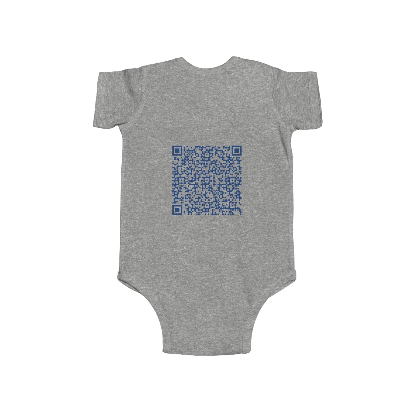 Cute QR Code Infant Bodysuit, Baby Shower Gift, Newborn Essentials, Cute Infant Outfit, Unique Baby Clothing