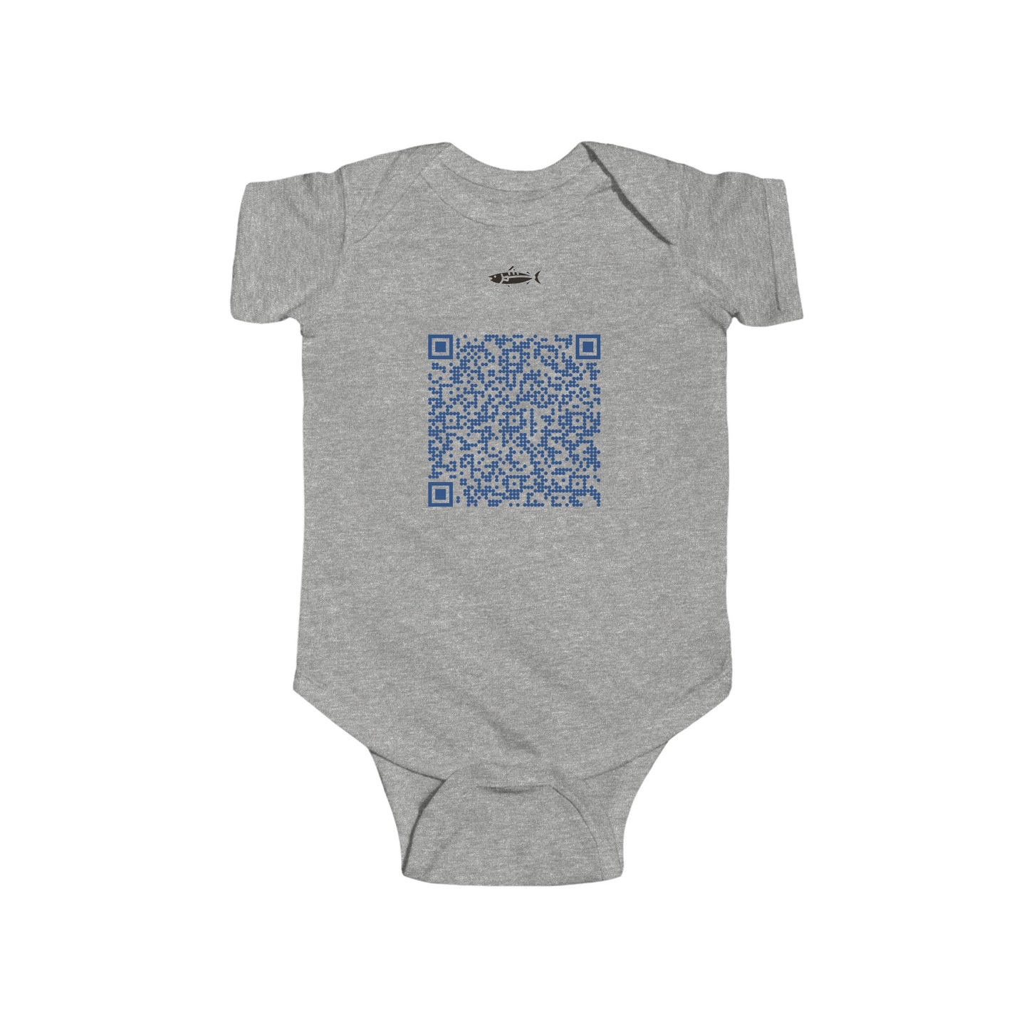 Cute QR Code Infant Bodysuit, Baby Shower Gift, Newborn Essentials, Cute Infant Outfit, Unique Baby Clothing